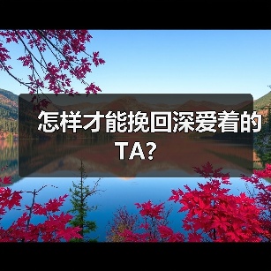 怎样才能挽回深爱着的TA? - 辰飞雨恋来情感网