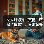 女人对你是“真情”还是“假意”,看她聊天就知道了(图2) 女人对你是“真情”还是“假意”,看她聊天就知道了(图2)