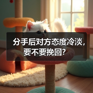 分手后对方态度冷淡,要不要挽回?(图3) 分手后对方态度冷淡,要不要挽回?(图3)