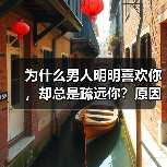 为什么男人明明喜欢你，却总是疏远你？原因就在这4点 - 辰飞雨恋来情感网