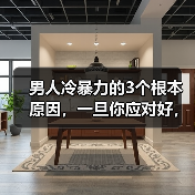 男人冷暴力的3个根本原因，一旦你应对好，准让他不敢冷落你 - 辰飞雨恋来情感网