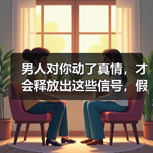 男人对你动了真情,才会释放出这些信号,假爱你的男人做不到(图2) 男人对你动了真情,才会释放出这些信号,假爱你的男人做不到(图2)