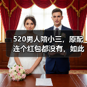 520男人陪小三，原配连个红包都没有，如此恶劣的出轨该如何处理(图4)