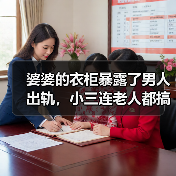 婆婆的衣柜暴露了男人出轨,小三连老人都搞定了,原配该怎么办?(图3) 婆婆的衣柜暴露了男人出轨,小三连老人都搞定了,原配该怎么办?(图3)