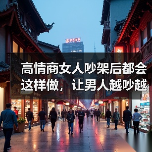 高情商女人吵架后都会这样做，让男人越吵越爱你，根本离不开你(图2)