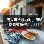 男人玩冷暴力时，用这4招最有杀伤力，让他死心塌地的爱你(图1)