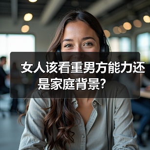 女人该看重男方能力还是家庭背景?(图2) 女人该看重男方能力还是家庭背景?(图2)