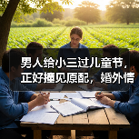 男人给小三过儿童节，正好撞见原配，婚外情不抓紧分离有多可怕？(图2)