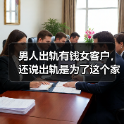 男人出轨有钱女客户,还说出轨是为了这个家,聪明女人如何处理?(图2) 男人出轨有钱女客户,还说出轨是为了这个家,聪明女人如何处理?(图2)