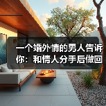 一个婚外情的男人告诉你:和情人分手后做回朋友的结果(图2) 一个婚外情的男人告诉你:和情人分手后做回朋友的结果(图2)
