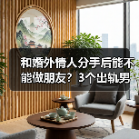 和婚外情人分手后能不能做朋友？3个出轨男人说了大实话(图3)