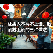 让男人不得不上进，越爱越上瘾的三种做法，知道的女人很少(图1)