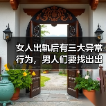 女人出轨后有三大异常行为,男人们要找出出轨原因挽回爱情(图2) 女人出轨后有三大异常行为,男人们要找出出轨原因挽回爱情(图2)