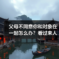 父母不同意你和对象在一起怎么办？看过来人怎么说(图1)