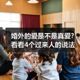 婚外的爱是不是真爱？看看4个过来人的说法(图1)