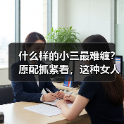 什么样的小三最难缠？原配抓紧看，这种女人，你身边全都是(图1)