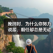 挽回时,为什么你努力说服,前任却总是无动于衷呢?(图2) 挽回时,为什么你努力说服,前任却总是无动于衷呢?(图2)