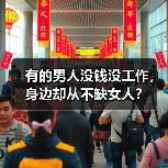 有的男人没钱没工作，身边却从不缺女人？(图1)