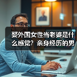娶外国女性当老婆是什么感觉？亲身经历的男人来说说(图3)