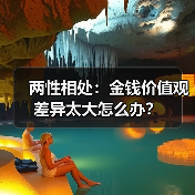 两性相处：金钱价值观差异太大怎么办？(图1)
