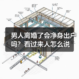 男人离婚了会净身出户吗？看过来人怎么说(图2)