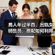 男人年过半百，出轨女销售员，原配如何利用套路轻松分离第三者？(图4)