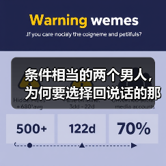 条件相当的两个男人,为何要选择回说话的那个人,过来人告诉你(图4) 条件相当的两个男人,为何要选择回说话的那个人,过来人告诉你(图4)