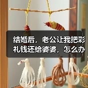 结婚后，老公让我把彩礼钱还给婆婆，怎么办？看过来人怎么说(图1)