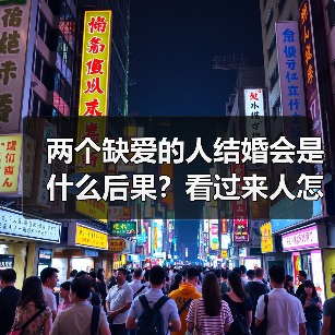 两个缺爱的人结婚会是什么后果?看过来人怎么说(图4) 两个缺爱的人结婚会是什么后果?看过来人怎么说(图4)