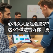 心机女人总是会撒娇？这3个做法告诉你，男人最喜欢哪种女人(图2)