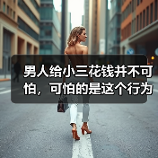男人给小三花钱并不可怕，可怕的是这个行为，一旦出现很难挽回(图4)
