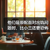 他们是原配面对出轨问题时,比小三还要恐怖的敌人,小心别被坑了(图1) 他们是原配面对出轨问题时,比小三还要恐怖的敌人,小心别被坑了(图1)