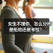 女生不理你，怎么分辨是拒绝还是考验？(图2)