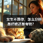 女生不理你，怎么分辨是拒绝还是考验？(图4)