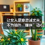 让女人愿意忠诚丈夫，不为婚外“暧昧”动心的理由是什么？(图4)