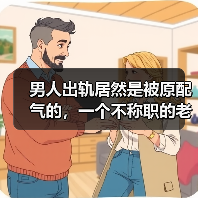 男人出轨居然是被原配气的，一个不称职的老婆，该怎么分离小三？(图2)
