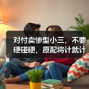 对付卖惨型小三，不要硬碰硬，原配将计就计，轻松将其之分离(图3)