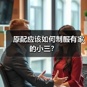 原配应该如何制服有家的小三？(图4)