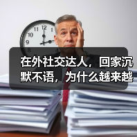 在外社交达人,回家沉默不语,为什么越来越多夫妻“无话可说”?(图4) 在外社交达人,回家沉默不语,为什么越来越多夫妻“无话可说”?(图4)