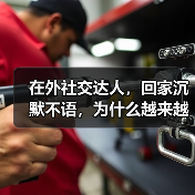 在外社交达人,回家沉默不语,为什么越来越多夫妻“无话可说”?(图1) 在外社交达人,回家沉默不语,为什么越来越多夫妻“无话可说”?(图1)