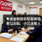 帮婆婆收拾衣柜却发现老公出轨，小三连老人都搞定了，该怎么办？(图1)