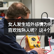 女人发生婚外感情为何喜欢找熟人呢?这4个过来女人说出答案(图3) 女人发生婚外感情为何喜欢找熟人呢?这4个过来女人说出答案(图3)