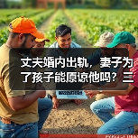丈夫婚内出轨,妻子为了孩子能原谅他吗?三个女人给出不同答案(图4) 丈夫婚内出轨,妻子为了孩子能原谅他吗?三个女人给出不同答案(图4)