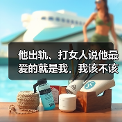 他出轨、打女人说他最爱的就是我，我该不该和他继续？(图1)