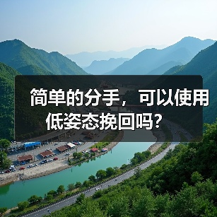 简单的分手，可以使用低姿态挽回吗？(图1)