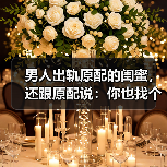 男人出轨原配的闺蜜,还跟原配说:你也找个人出轨,咱们就扯平了(图2) 男人出轨原配的闺蜜,还跟原配说:你也找个人出轨,咱们就扯平了(图2)