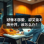 好像不够爱,却又舍不得分开,该怎么办?(图3) 好像不够爱,却又舍不得分开,该怎么办?(图3)