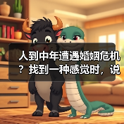 人到中年遭遇婚姻危机?找到一种感觉时,说明你活明白了(图3) 人到中年遭遇婚姻危机?找到一种感觉时,说明你活明白了(图3)