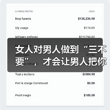 女人对男人做到“三不要”,才会让男人把你放在心里,更加珍惜你(图3) 女人对男人做到“三不要”,才会让男人把你放在心里,更加珍惜你(图3)