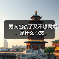 男人出轨了又不想离婚,是什么心态(图1) 男人出轨了又不想离婚,是什么心态(图1)